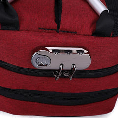 Anti Theft Backpack Casual Laptop Bag with USB Charging Port