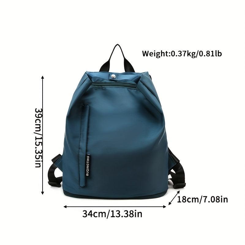 Dry Wet Separation Women's Backpack Travel Bag Gym Bag 13 77 14 96in