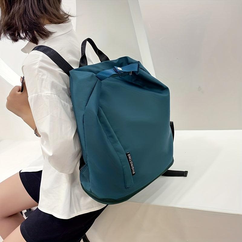 Dry Wet Separation Women's Backpack Travel Bag Gym Bag 13 77 14 96in