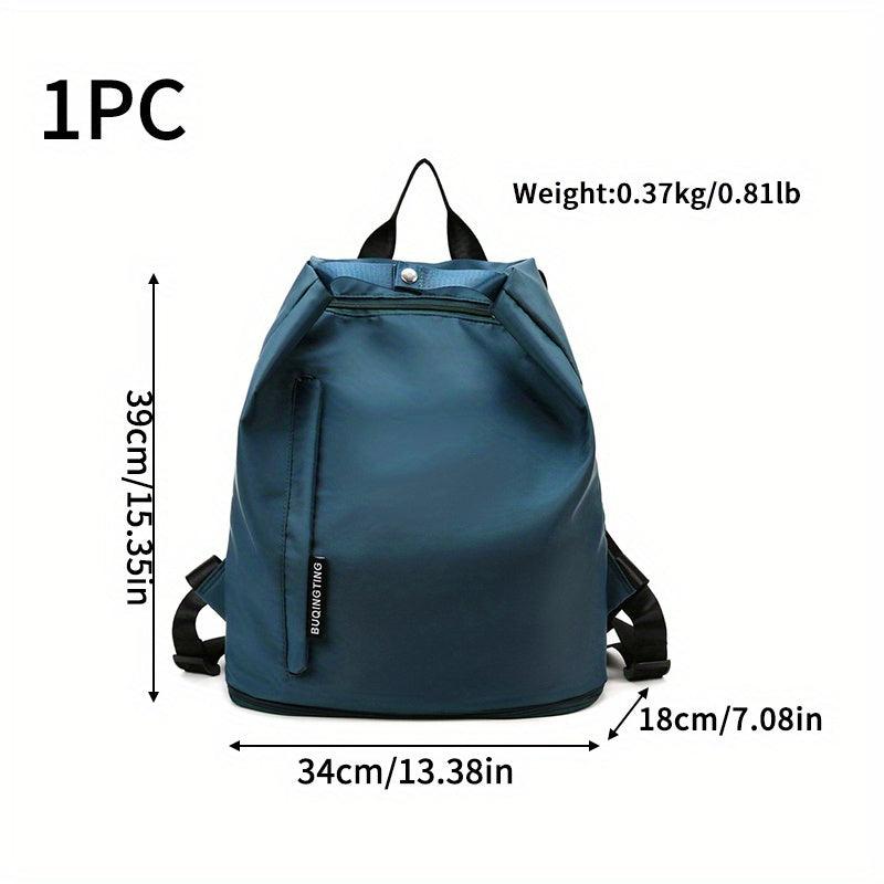 Dry Wet Separation Women's Backpack Travel Bag Gym Bag 13 77 14 96in
