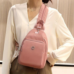 Waterproof Nylon Backpack Lightweight Chest Bag