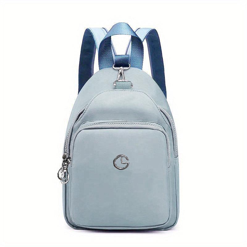 Waterproof Nylon Backpack Lightweight Chest Bag