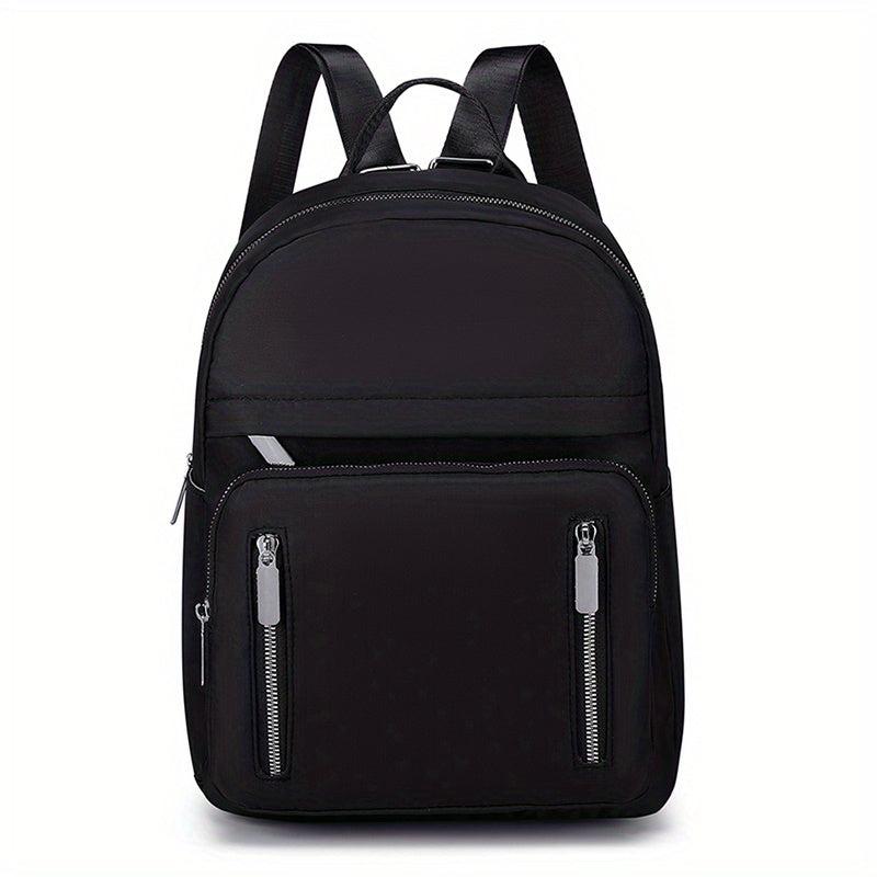 Large Capacity Canvas Backpack Durable Lightweight School Travel Bag