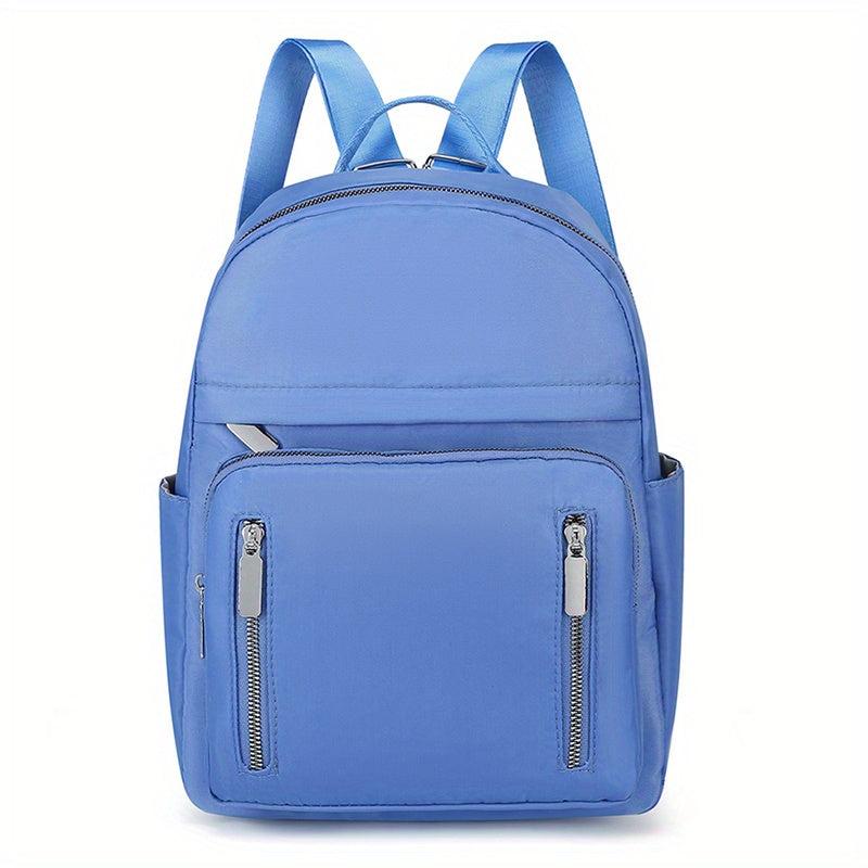 Large Capacity Canvas Backpack Durable Lightweight School Travel Bag