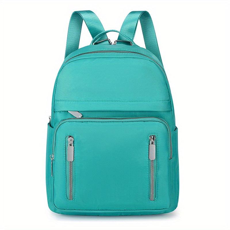 Large Capacity Canvas Backpack Durable Lightweight School Travel Bag