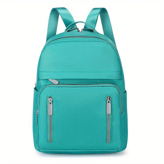 Large Capacity Canvas Backpack Durable Lightweight School Travel Bag
