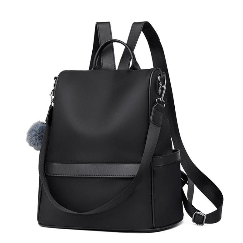Nylon Backpack Large Zipper Backpack For Work & Travel