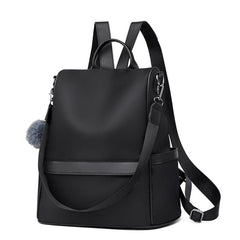 Nylon Backpack Large Zipper Backpack For Work & Travel