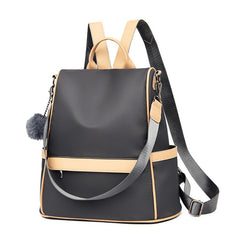 Nylon Backpack Large Zipper Backpack For Work & Travel