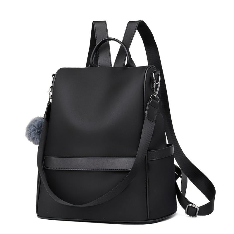 Nylon Backpack Large Zipper Backpack For Work & Travel