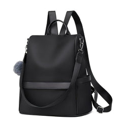 Nylon Backpack Large Zipper Backpack For Work & Travel