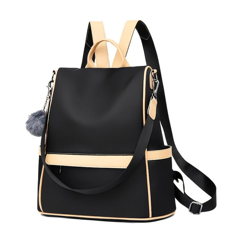 Nylon Backpack Large Zipper Backpack For Work & Travel