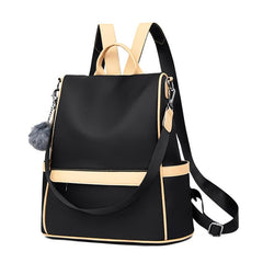 Nylon Backpack Large Zipper Backpack For Work & Travel