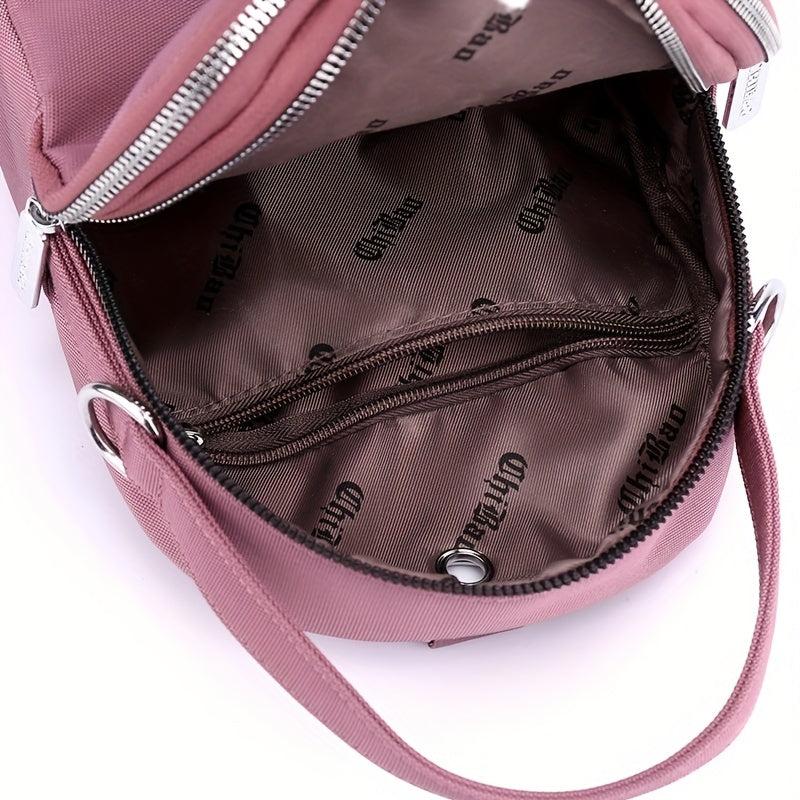 Convertible Mini Backpack Crossbody Purse for Phone & Keys