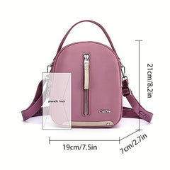 Convertible Mini Backpack Crossbody Purse for Phone & Keys