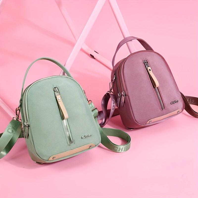 Convertible Mini Backpack Crossbody Purse for Phone & Keys