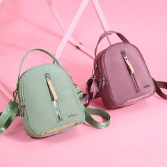 Convertible Mini Backpack Crossbody Purse for Phone & Keys
