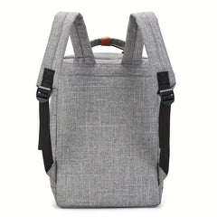 3 Pcs Casual Bag Sets Solid Backpack With Crossbody Bag & Clutch Wallet