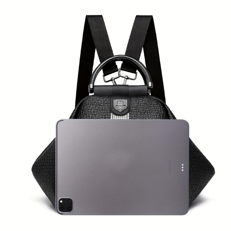 Mini Rhinestone Small Backpack Foldable Shoulder Bag