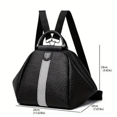 Mini Rhinestone Small Backpack Foldable Shoulder Bag