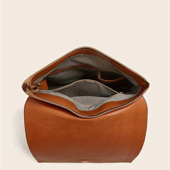Retro Flower Print Flap Backpack Classic Storage Rucksack Women's Travel