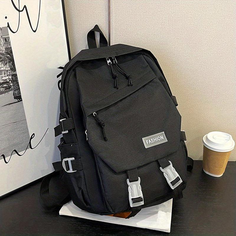 Large Capacity Nylon Waterproof Backpack Lightweight School Travel Bag