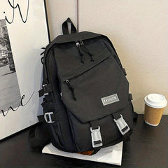 Large Capacity Nylon Waterproof Backpack Lightweight School Travel Bag