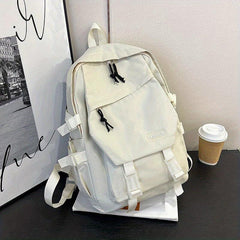 Large Capacity Nylon Waterproof Backpack Lightweight School Travel Bag