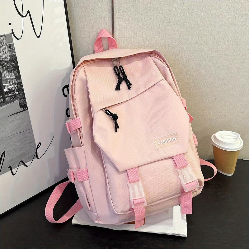 Large Capacity Nylon Waterproof Backpack Lightweight School Travel Bag
