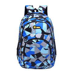 Large Capacity Preppy Backpack Durable Lightweight School Travel Bag