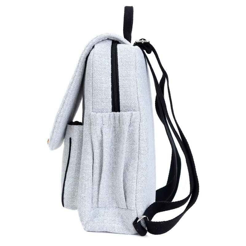 Fabric Women's Backpack Linen Retro Backpack