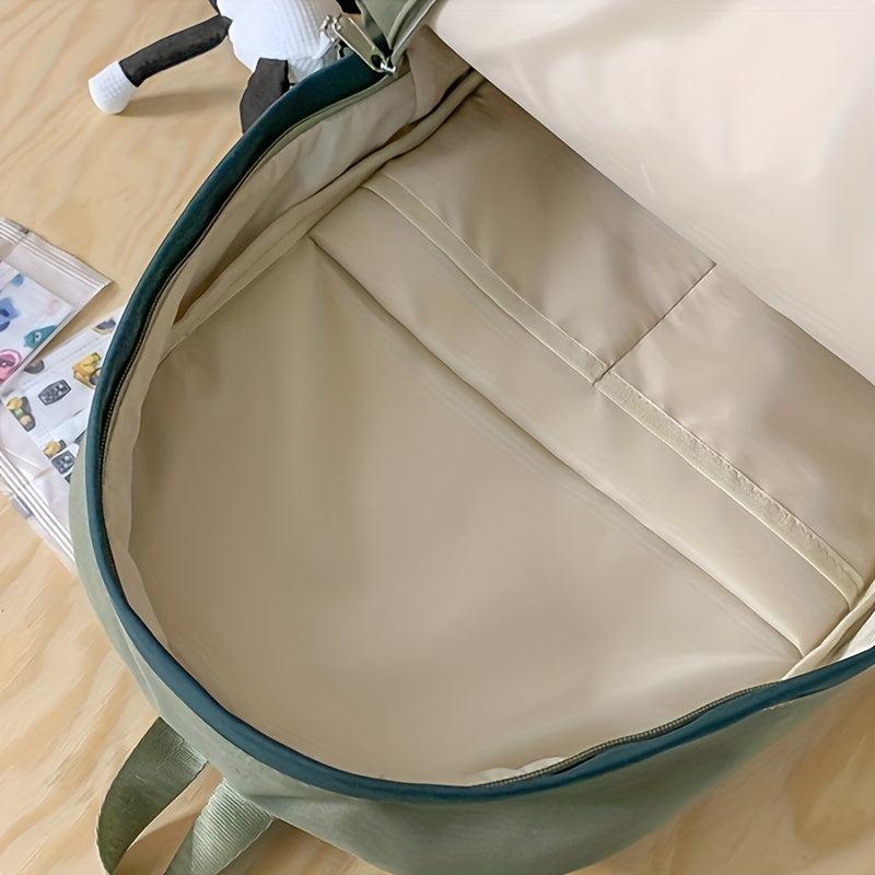 Large Capacity Backpack Nylon Durable Lightweight School Travel Bag