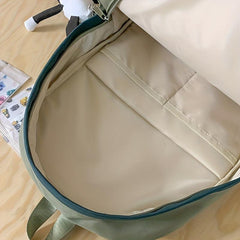 Large Capacity Backpack Nylon Durable Lightweight School Travel Bag