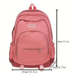 Large Capacity Backpack Nylon Durable Lightweight School Travel Bag