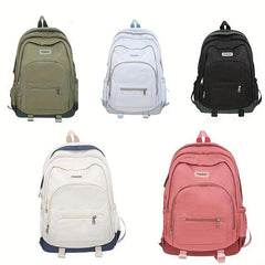 Large Capacity Backpack Nylon Durable Lightweight School Travel Bag