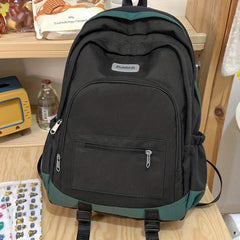 Large Capacity Backpack Nylon Durable Lightweight School Travel Bag