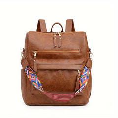 Vintage Convertible Backpack Purse Anti Theft Zipper Daypack Women's Two Way
