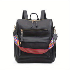 Vintage Convertible Backpack Purse Anti Theft Zipper Daypack Women's Two Way