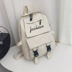Preppy Laptop Backpack Large Capacity Travel Bookbag