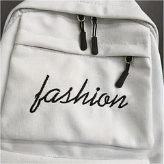 Preppy Laptop Backpack Large Capacity Travel Bookbag