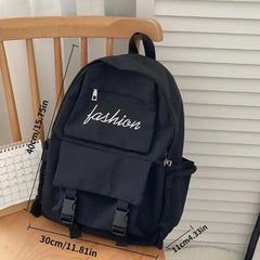Preppy Laptop Backpack Large Capacity Travel Bookbag