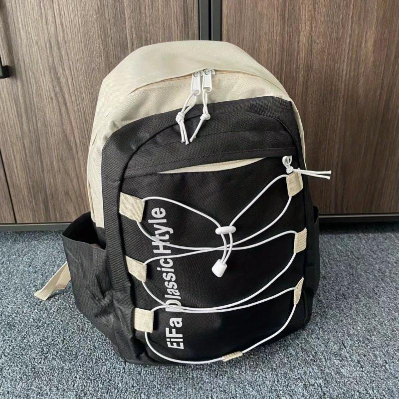 Rop Decor Large Capacity Preppy Backpack