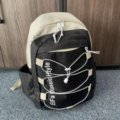 Rop Decor Large Capacity Preppy Backpack