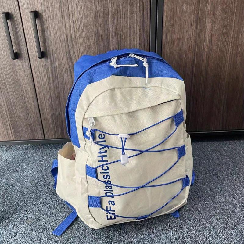 Rop Decor Large Capacity Preppy Backpack