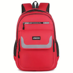 Large Capacity Preppy Backpack Nylon Waterproof Lightweight Laptop Daypack