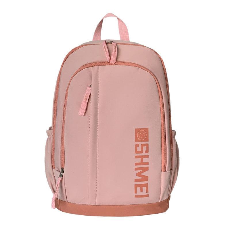 Letter Graphic Backpack Preppy Style School Bag Large Capacity