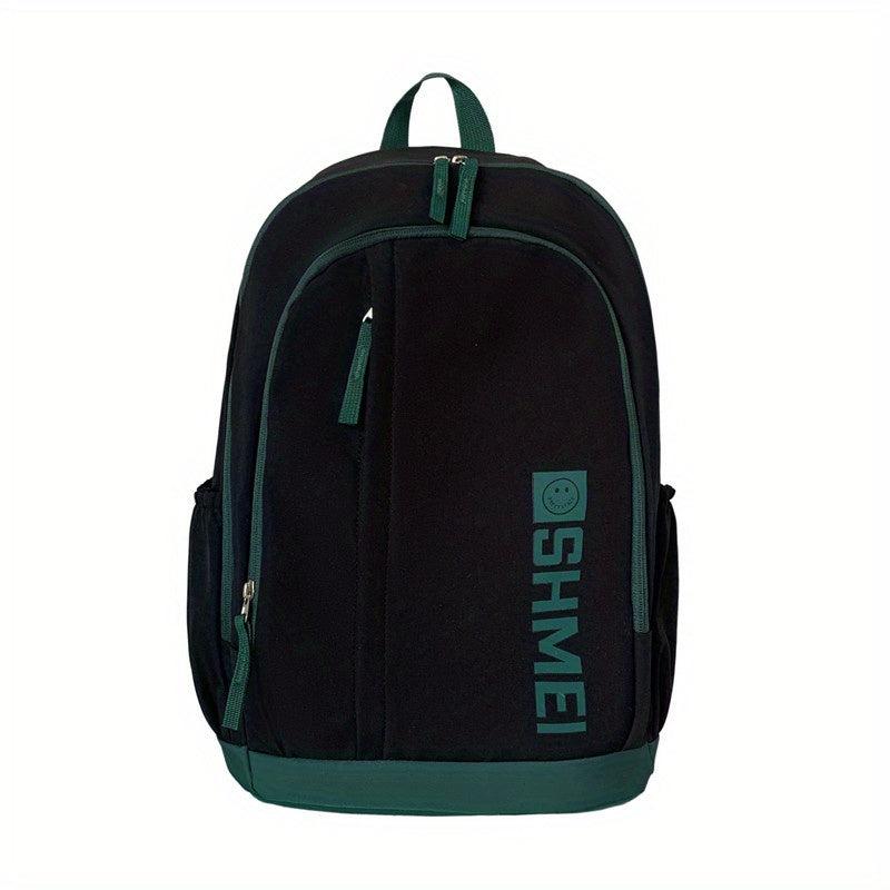 Letter Graphic Backpack Preppy Style School Bag Large Capacity