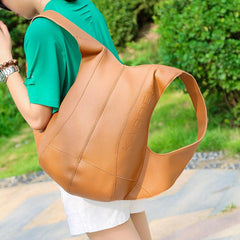 Retro Style Leather Backpack for Work and Travel