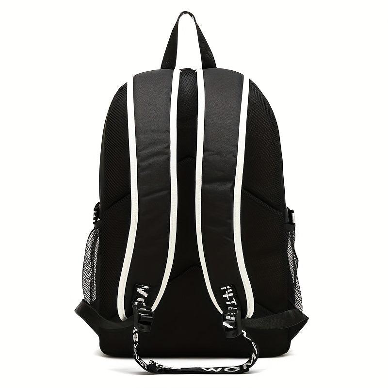 Cartoon Smile Face Backpack Lightweight Rucksack