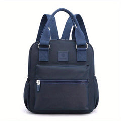 Letter Patch Mini Backpack for Women - Casual School Bag